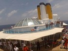 Maioria dos passageiros do Costa Allegra continuará as férias em ilhas
