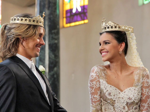 Casamento de Drika foi gravado em São Paulo (Foto: Salve Jorge/TV Globo)