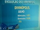 Divinópolis registra queda na geração de empregos em junho e julho de 2016
