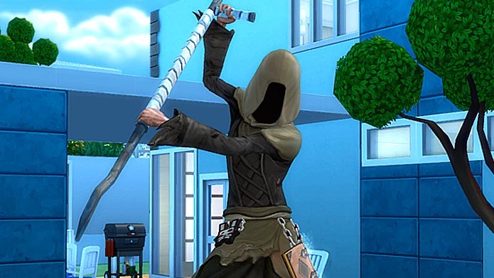 The Sims 4: veja como jogar com a Dona Morte (Foto: Reprodução/Tais Carvalho)