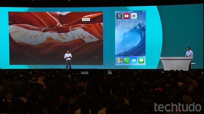 O novo ambiente do Chromecast é chamado de Backdrop (Foto: Reprodução / Google) O novo ambiente do Chromecast é chamado de Backdrop (Foto: Reprodução / Google)