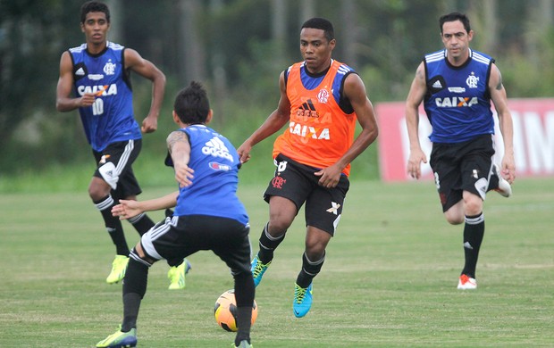 Elias treino Flamengo (Foto: Gustavo Miranda / Agência O Globo)