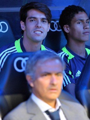 Kaká real madrid banco de reservas (Foto: Agência AP)