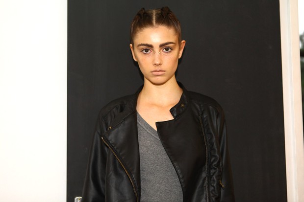 Beleza - Backstage da grife Tufi Duek na SPFW (Foto: Iwi Onodera / EGO) Beleza - Backstage da grife Tufi Duek na SPFW (Foto: Iwi Onodera / EGO)