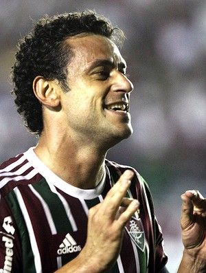 Fred gol jogo Fluminense Emelec (Foto: Cezar Loureiro / Agência O Globo)