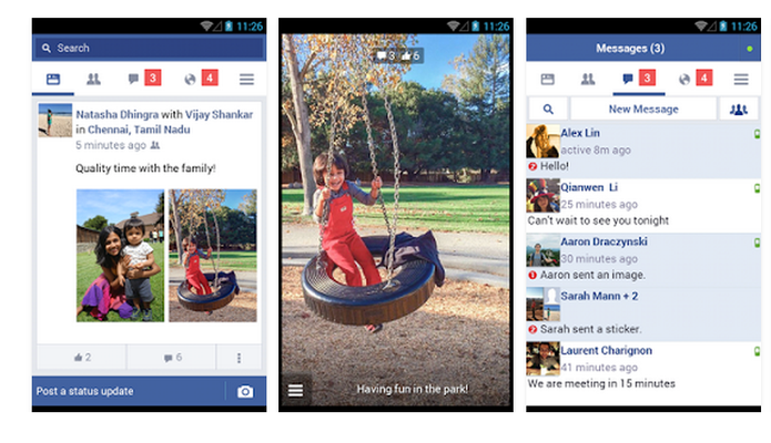 Facebook Lite: reduza a qualidade das fotos e deixe o app mais rápido (Foto: Divulgação/Facebook)