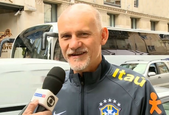 Taffarel, preparador de goleiros da seleção brasileira (Foto: Reprodução SporTV)