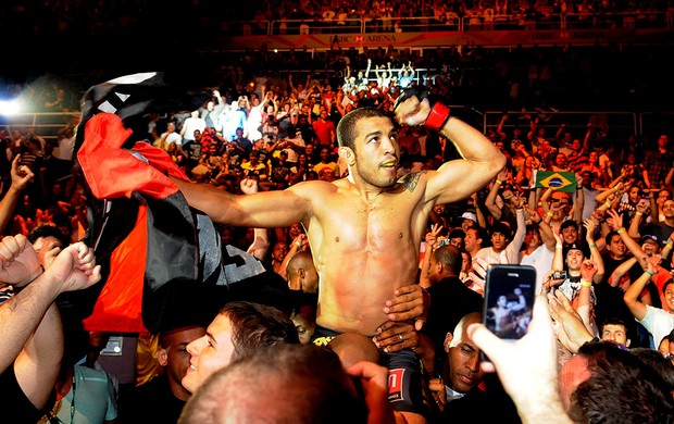 jose aldo chad mendes UFC RIO (Foto: André Durão / Globoesporte.com)