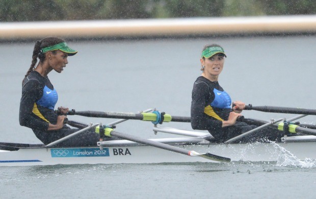 Fabiana Beltrame Luana Bartholo remo (Foto: AFP) Fabiana Beltrame Luana Bartholo remo (Foto: AFP)