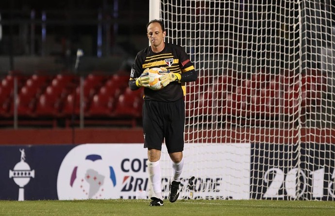 rogerio ceni são paulo jogo san lorenzo (Foto: Rubens Chiri/Divulgação saopaulofc.net)