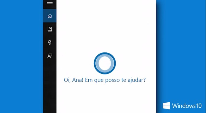 Cortana aprenderá português do Brasil e terá conteúdo local no Windows 10 (Foto: Reprodução/Microsoft) Cortana aprenderá português do Brasil e terá conteúdo local no Windows 10 (Foto: Reprodução/Microsoft)