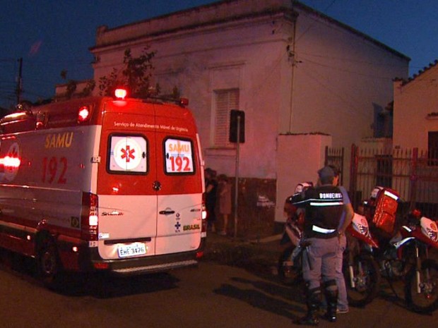 Samu socorreu criança que teve 70% do corpo queimado em Ribeirão Preto (Foto: Valdinei Malaguti/ EPTV)