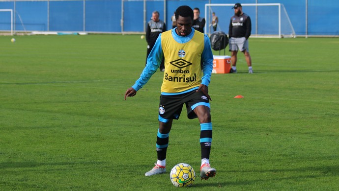 Negueba GrÊmio (Foto: Eduardo Moura/GloboEsporte.com) Negueba GrÊmio (Foto: Eduardo Moura/GloboEsporte.com)