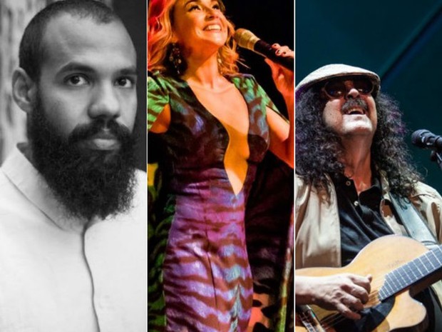 BaianaSystem, Daniela Mercury e Moraes Moreira estão confirmados no carnaval (Foto: Arte / G1)