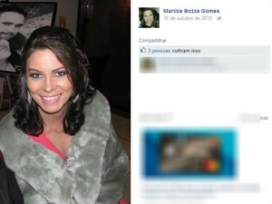 Namorado confessou ter matado e enterrado Marlize Bozza Gomes (Foto: Reprodução)