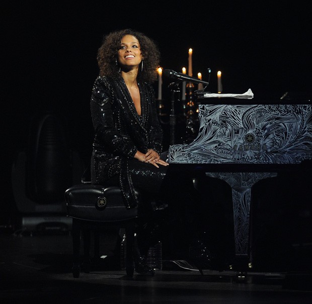 alicia keys piano (Foto: Getty Images)