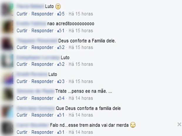 Pessoas lementaram a morte do traficante mais procurado do Centro-Oeste do estado (Foto: Reprodução/Facebook) Pessoas lementaram a morte do traficante mais procurado do Centro-Oeste do estado (Foto: Reprodução/Facebook)