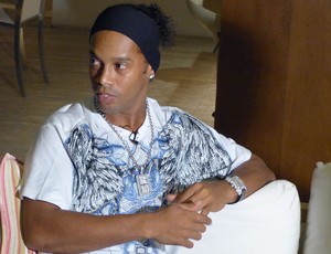 Ronaldinho, Entrevista (Foto: Vicente Seda / Globoesporte.com)