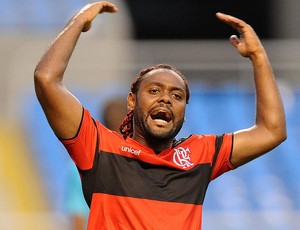 Vagner Love, Flamengo x Santos (Foto: Alexandre Vidal / Fla Imagem)