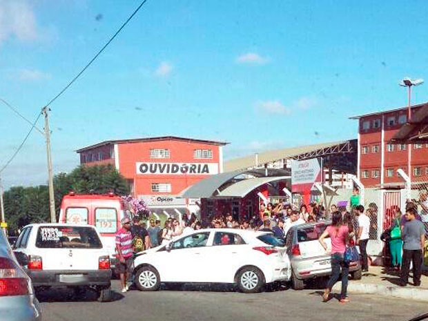 Atropelamento em Vitória da Conquista 02 (Foto: Marcelo Guerra/Arquivo pessoal)
