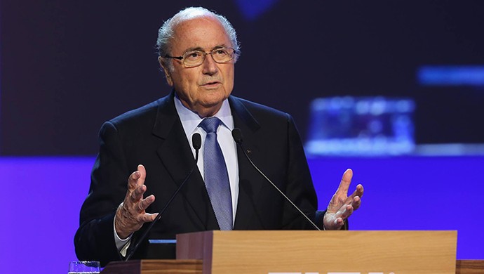Joseph Blatter, presidente da Fifa (Foto: Reprodução / Facebook (Fifa))