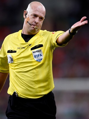 árbitro Heber Roberto Lopes  (Foto: Agência Getty Images)