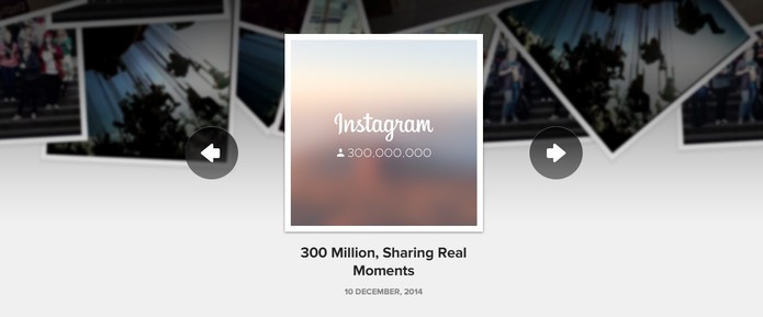Instagram possui 300 milhões de usuários ativos (Foto: Reprodução/Instagram)