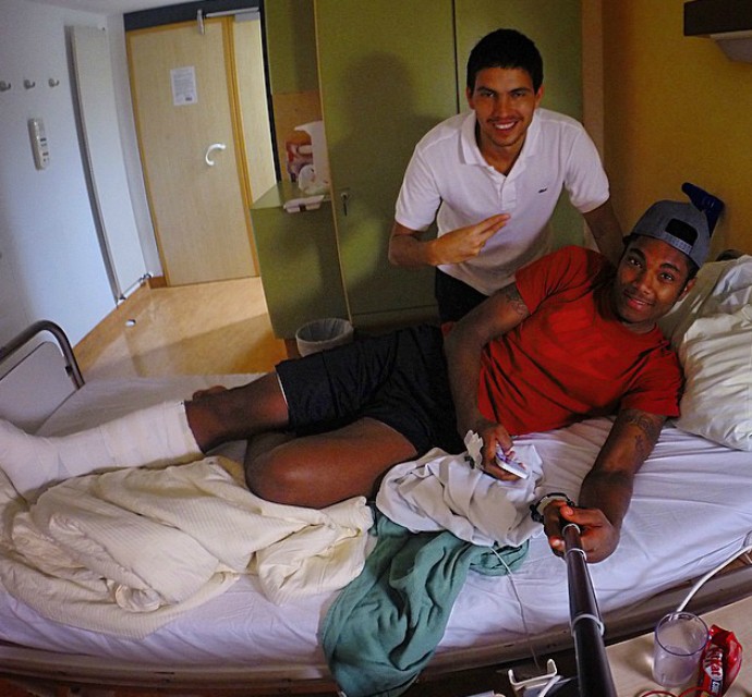 Vitinho, operaçção, CSKA (Foto: Reprodução / Instagram)