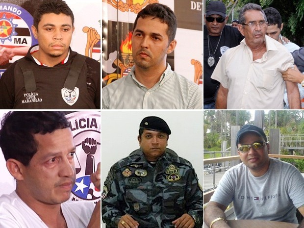 Seis pessoas foram presas suspeitas de participação e execução do crime  (Foto: Arte/G1 Maranhão)