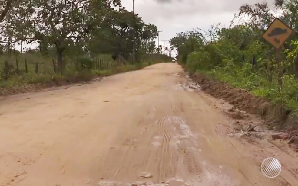 Garota foi levada por homem para matagal, no distrito de Matinha (Foto: Reprodução/ TV Subaé)