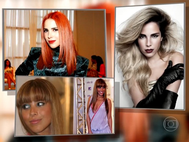 Os diferentes looks de Wanessa ao longo de sua carreira (Foto: Vídeo Show / TV Globo)