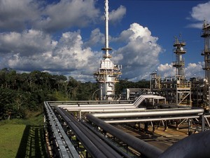 Bacia Petrolífera de Urucu, no Amazonas (Foto: Divulgação Petrobras)