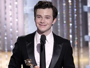 O ator Chris Colfer, de 'Glee' (Foto: AP)