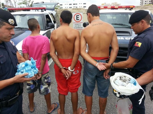 Adolescentes têm entre 14 e 15 anos. (Foto: Divulgação / Guarda Municipal)