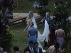 Veja fotos do casamento de Fiorella Mattheis e Flávio Canto