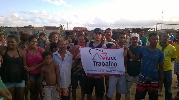 Famílias querem que terras da usina Guaxuma sejam inseridas no processo de reforma agrária (Foto: Antonio Santos/Arquivo Pessoal)