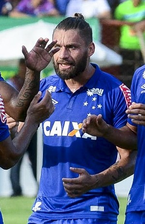 Jogadores do Cruzeiro comemoram gol de Alisson em cima do América TO (Foto: Leonardo Morais/Light Press)