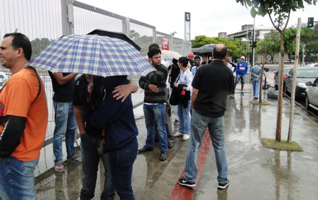 Ingressos Cruzeiro fila (Foto: Gabriel Duarte)