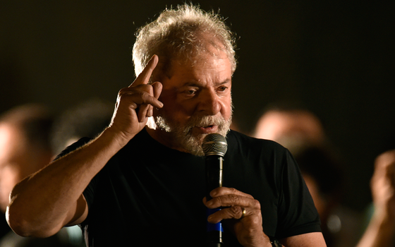 O ex-presidente Luiz Inácio Lula da Silva  (Foto:  DOUGLAS MAGNO/AFP)