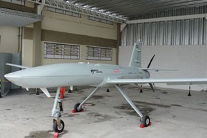 Produzido pela Avibras, drone Falção é uma das opções do Exército (Foto: Avibras/Divulgação)