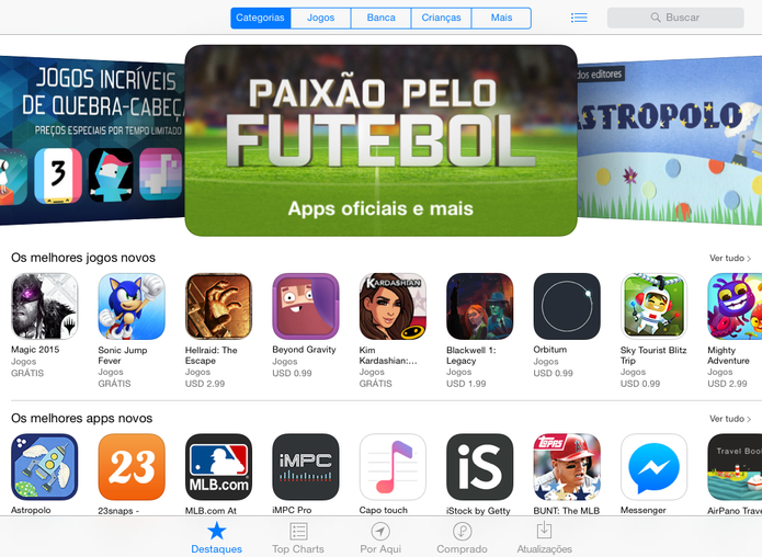 App Store tem bloqueadores de anúncios removidos (Foto: Reprodução/Elson de Souza)