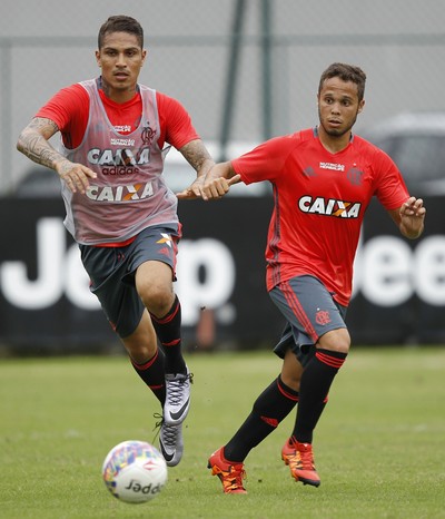 Guerrero, Douglas Baggio, treino, Flamengo, Gávea (Foto: Gilvan de Souza/ Fla Imagem)