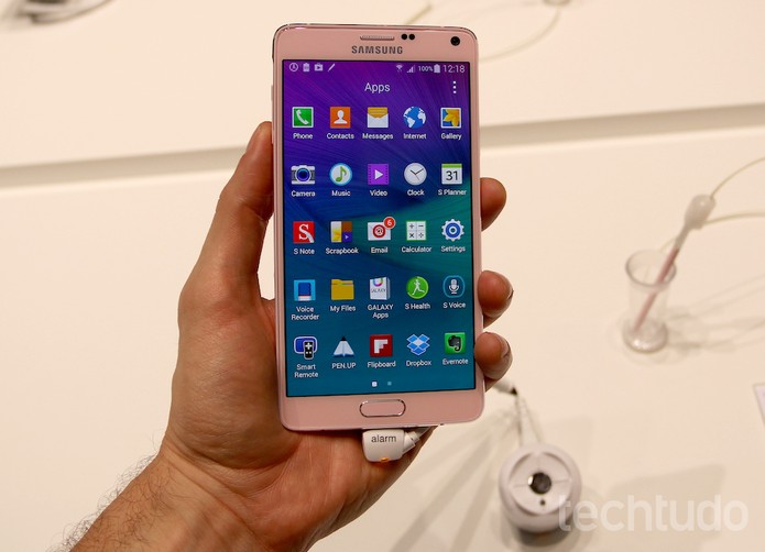 Galaxy Note 4 (Foto: Fabricio Vitorino/TechTudo) Galaxy Note 4 (Foto: Fabricio Vitorino/TechTudo)