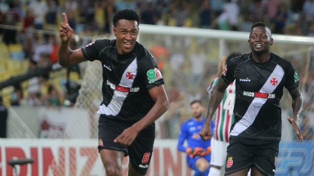 Gol Vasco Fabrício Fluminense x Vasco - Campeonato Carioca 2018 (créditos: Paulo Fernandes/Vasco.com.br)