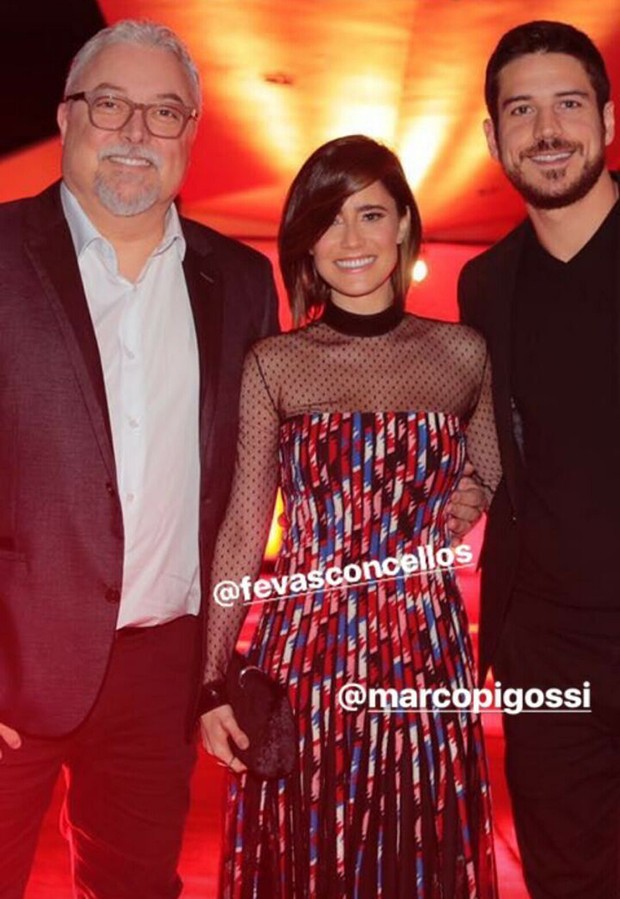 Fernanda Vasconcellos e Marco Pigossi (Foto: Reprodução/ Instagram)
