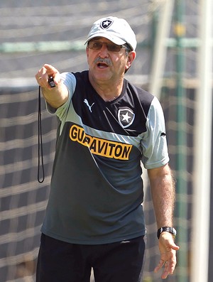 Rene Simões e willian arão Botafogo (Foto: Carlos Moraes / Agência Estado)