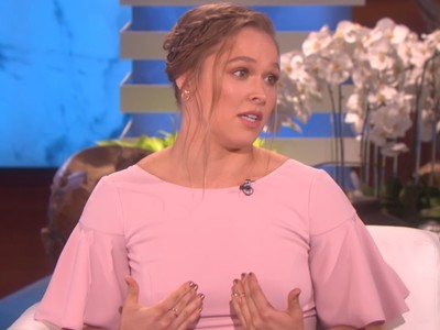 Ronda Rousey UFC MMA Ellen Show (Foto: Reprodução/Youtube)