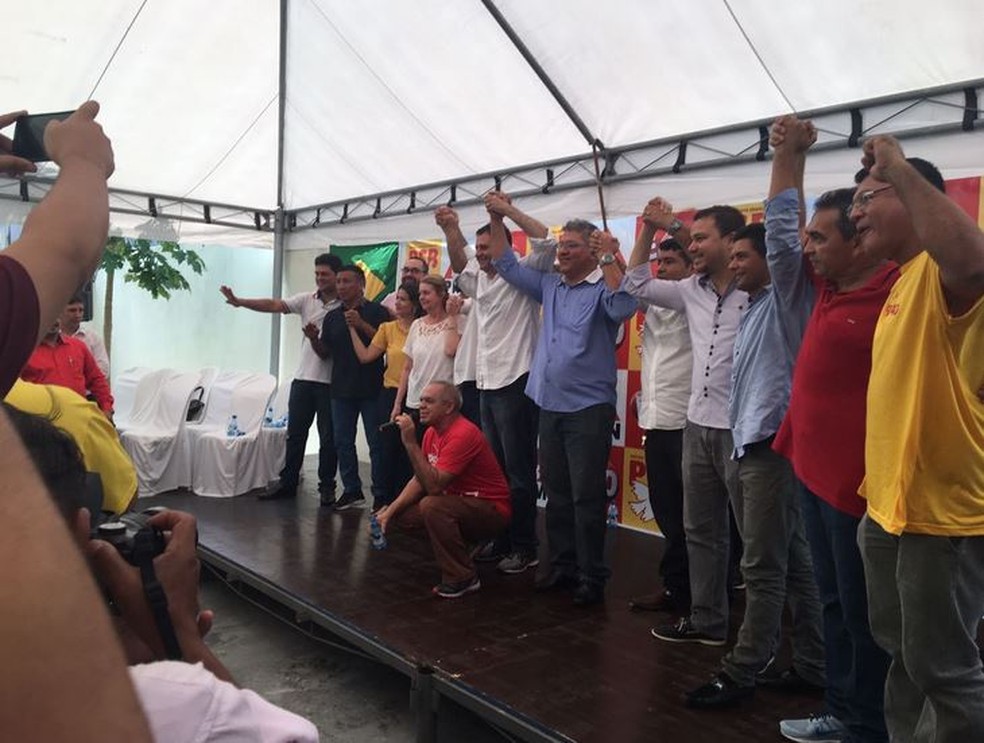 Marcelo Serafim e Sirlan Cohen serão candidatos ao governo do Amazonas (Foto: Samira Benoliel/ Rede Amazônica )