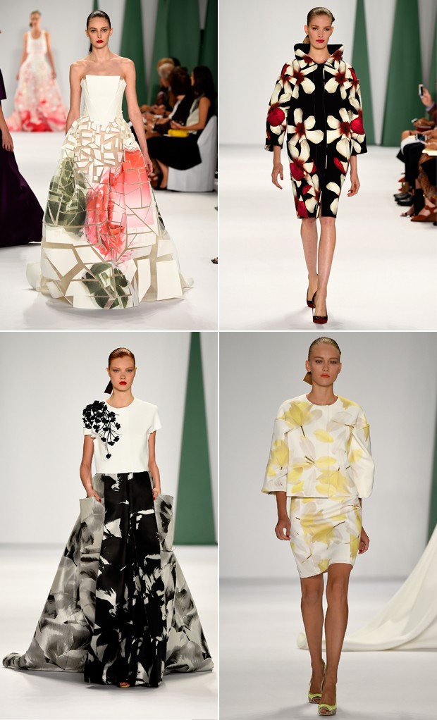 Desfile de Carolina Herrera na NYFW Vero 2015. (Foto: Getty Images)
