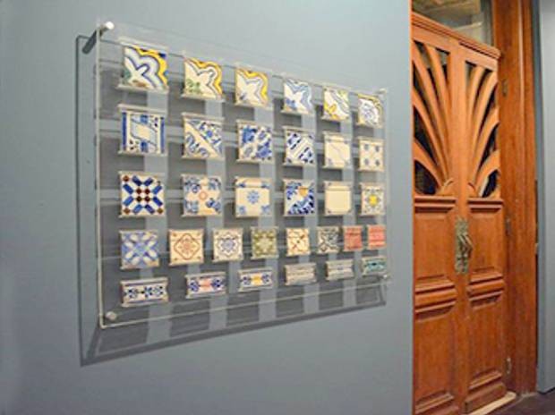 Azulejos históricos são tema de exposição para sensibilizar visitantes. (Foto: Divulgação/UFPA)